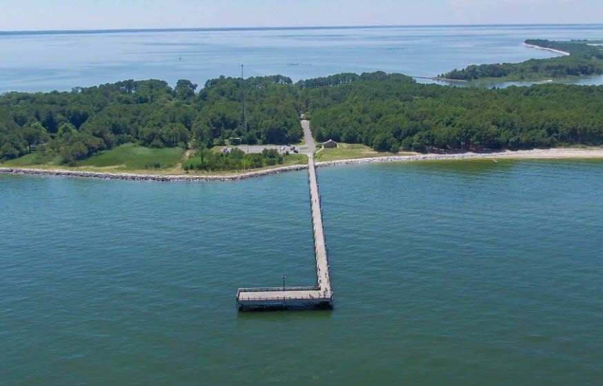 Point Lookout State Park, Maryland, USA
